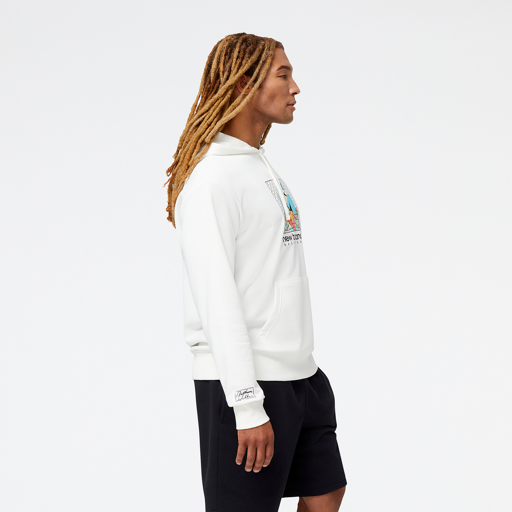 Pánska bunda New Balance MT31588SST – biele