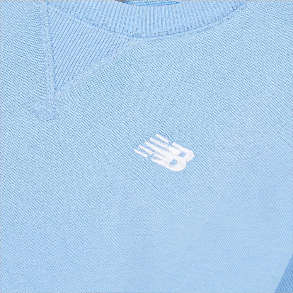 Detská mikina New Balance LAKB0055ELE – modré