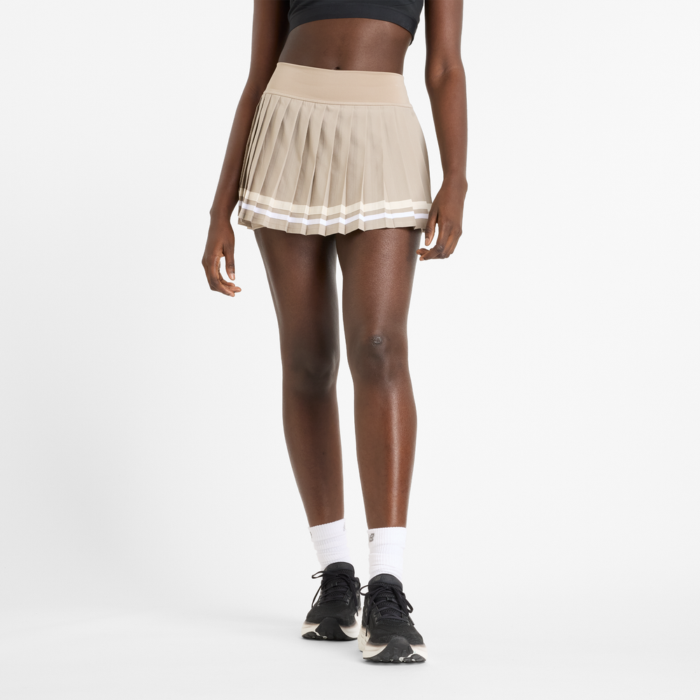 Dámska sukňa New Balance WK51402ADS – béžové