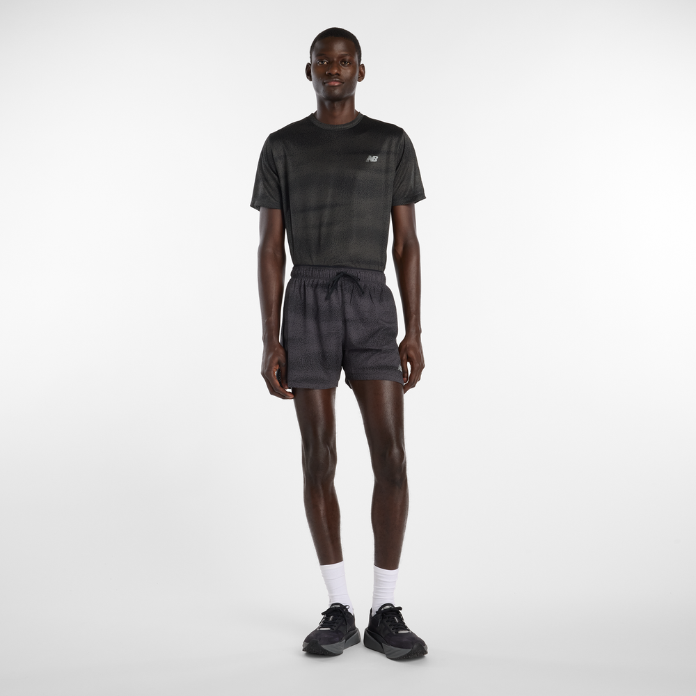 Pánske tričko New Balance MT61G4S7BGR – čierné