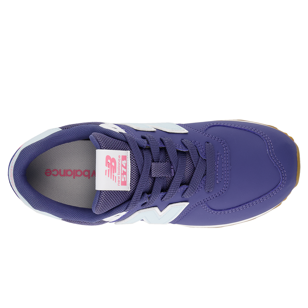 Detské topánky New Balance GC574NJ – tmavomodrá