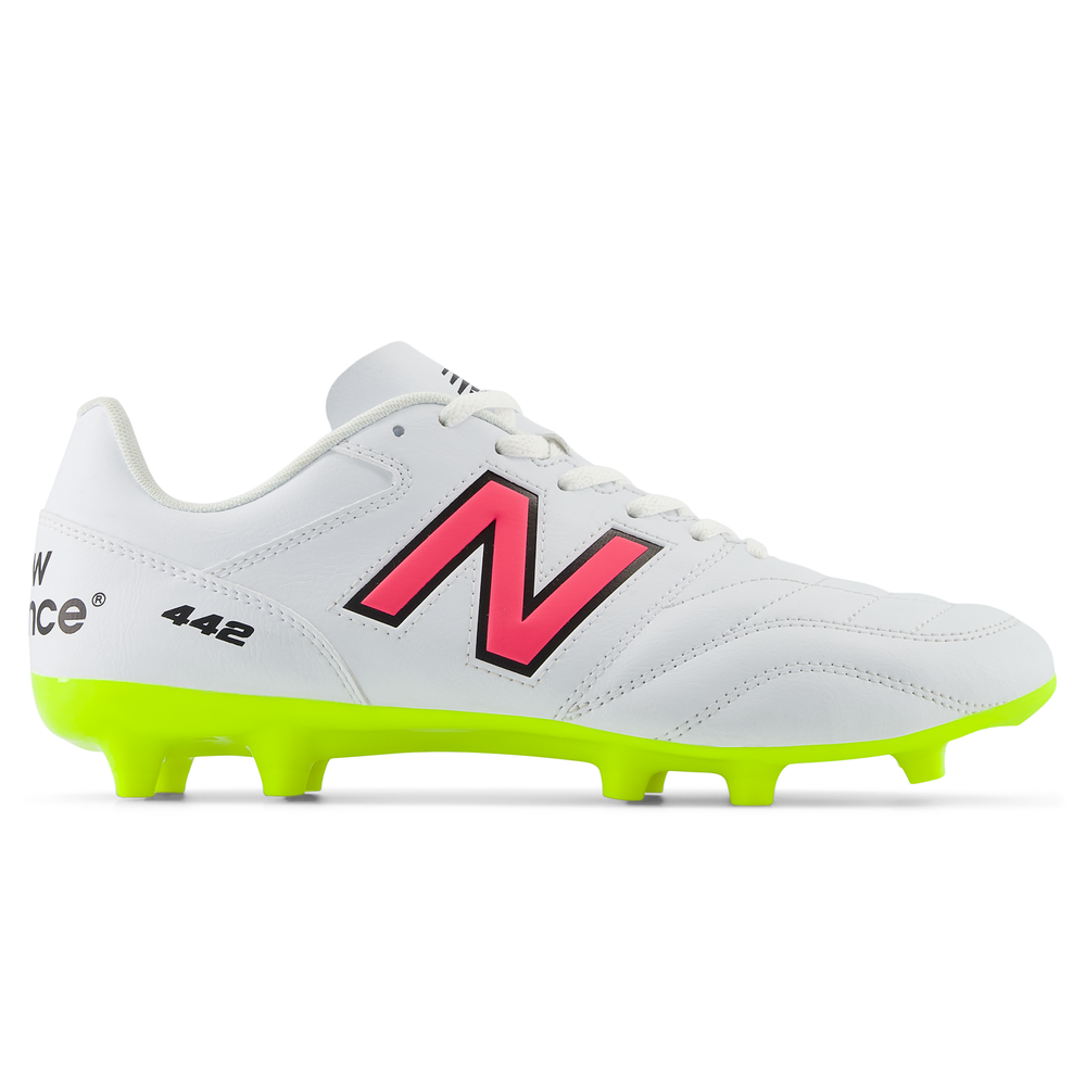 Pánske kopačky New Balance 442 ACADEMY FG V2 MS43FWH2 – biele