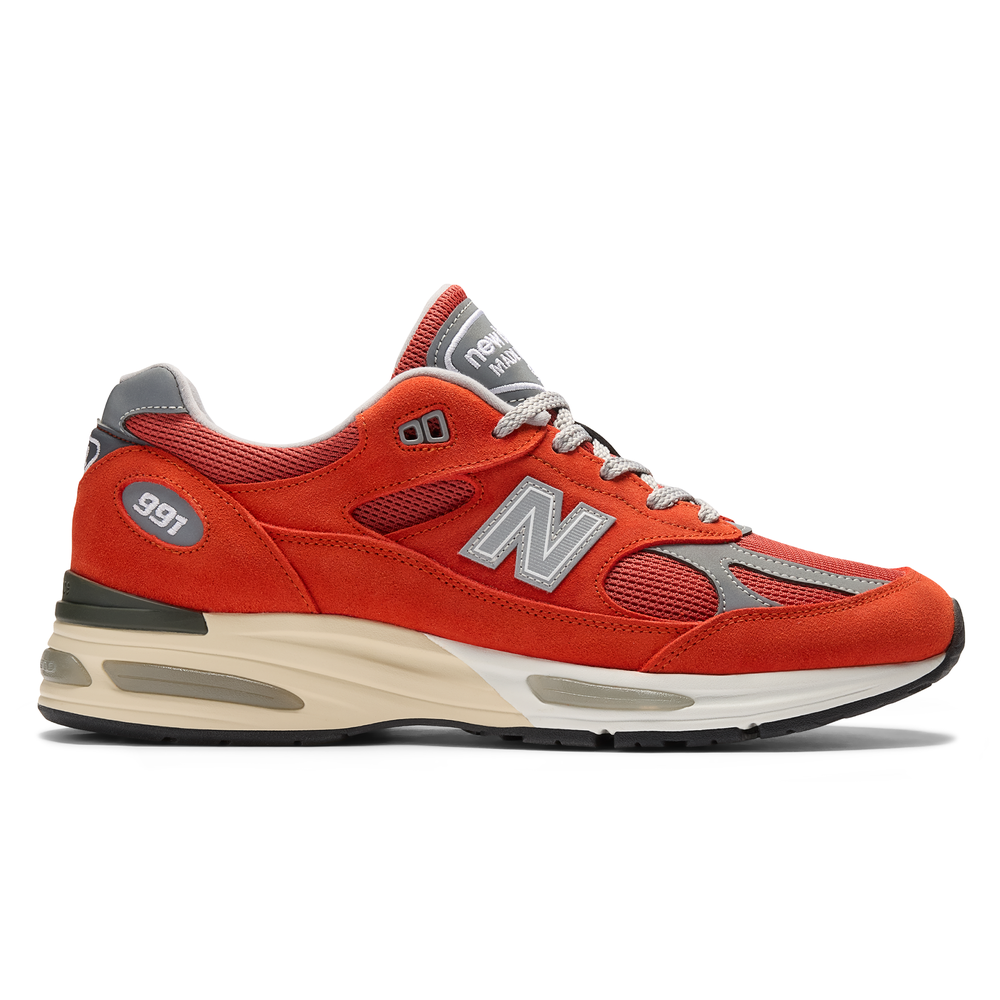 Unisex topánky New Balance U991VO2 – červené