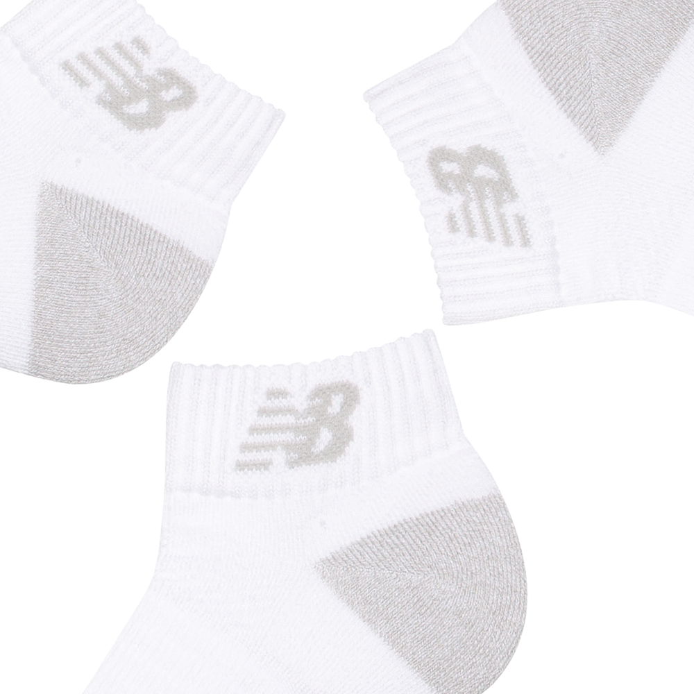 Detské ponožky New Balance LAS35128WT – biele