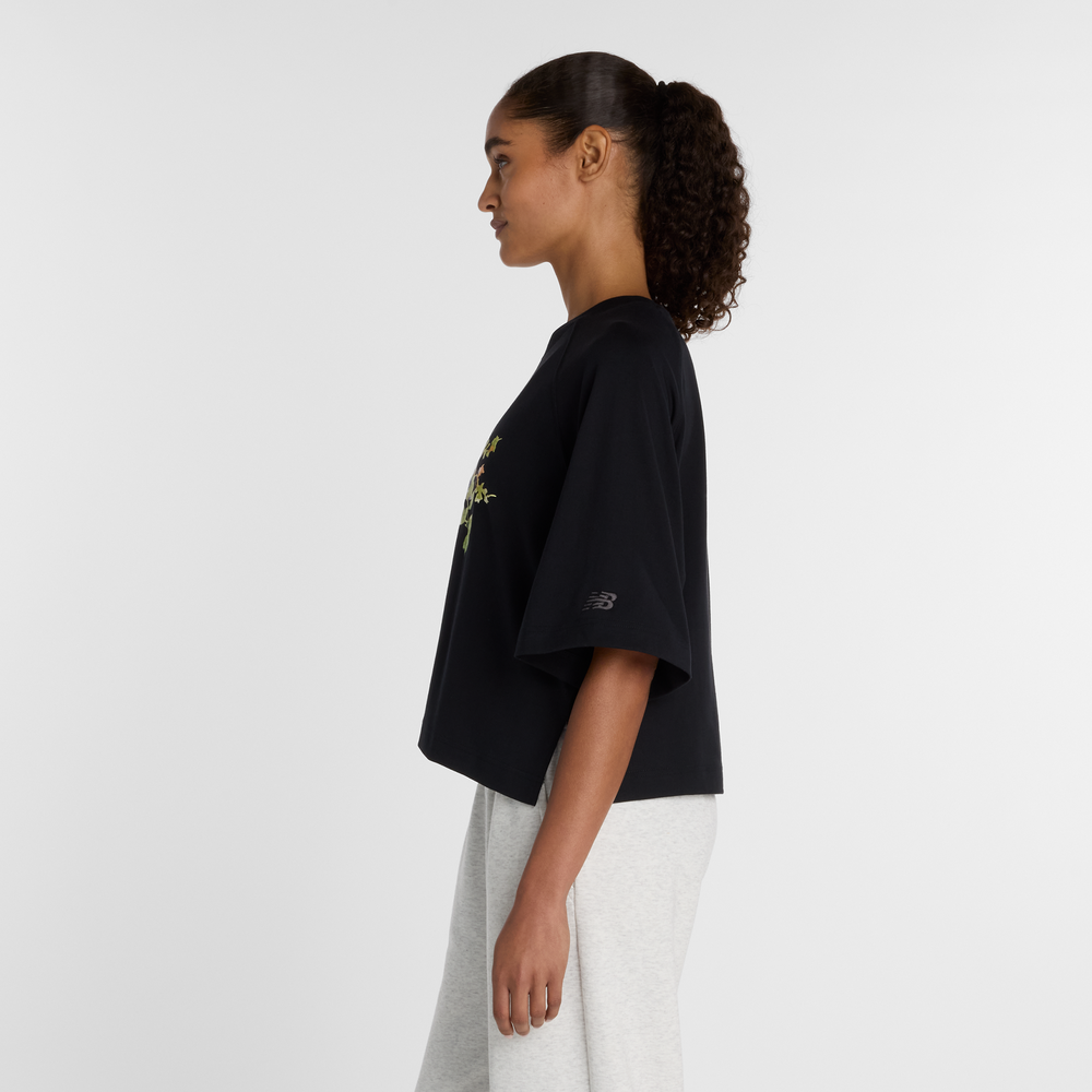 Dámske tričko New Balance WT61371RBK – čierné