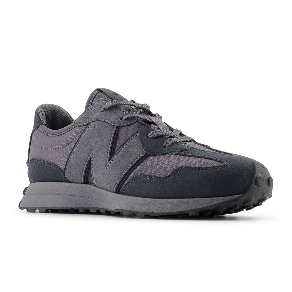 Detské topánky New Balance GS327BMP –  čierné