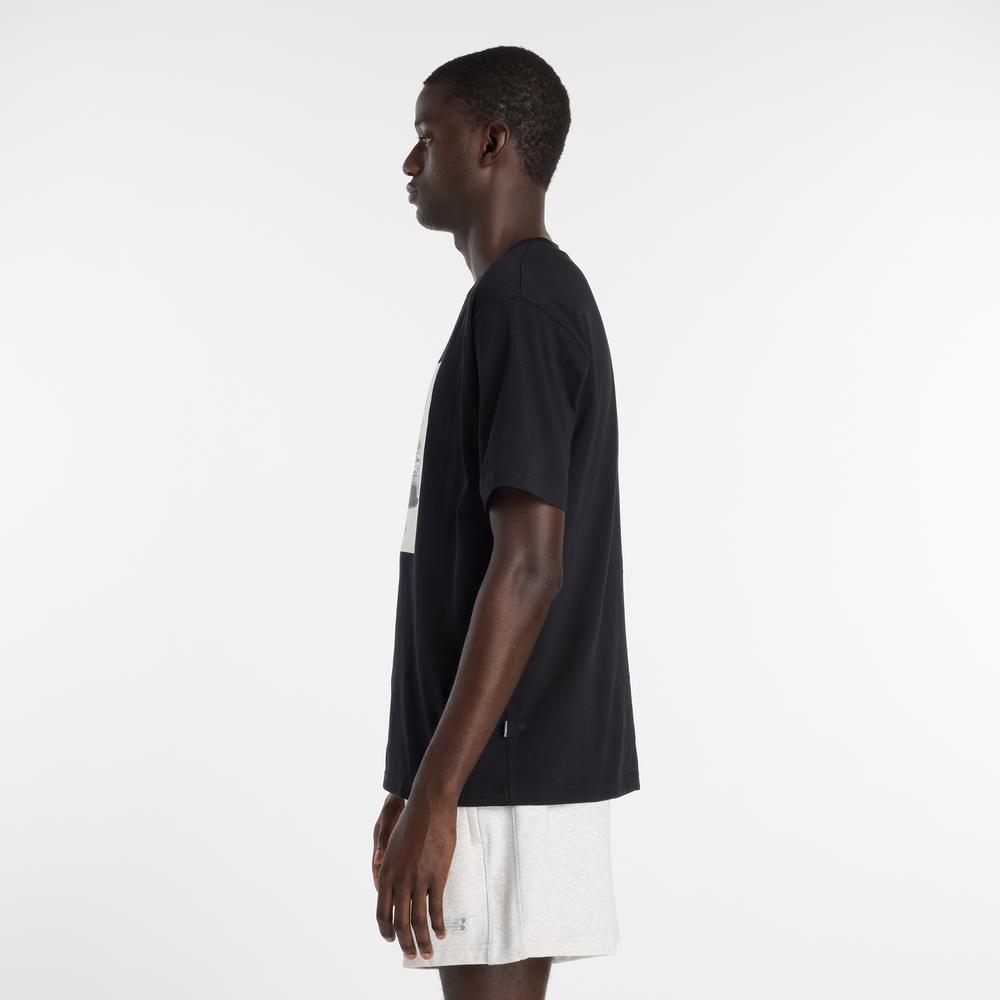 Pánske tričko New Balance MT61B0WFBK – čierné