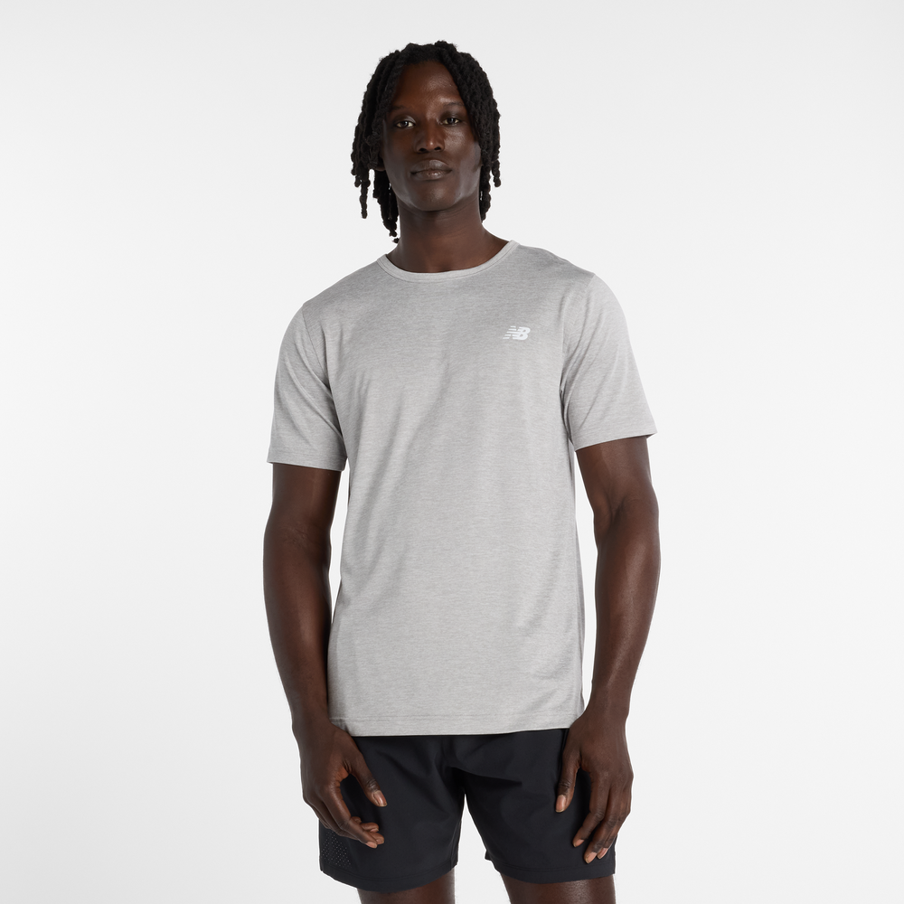 Pánske tričko New Balance MT61O0U4AG – sivé