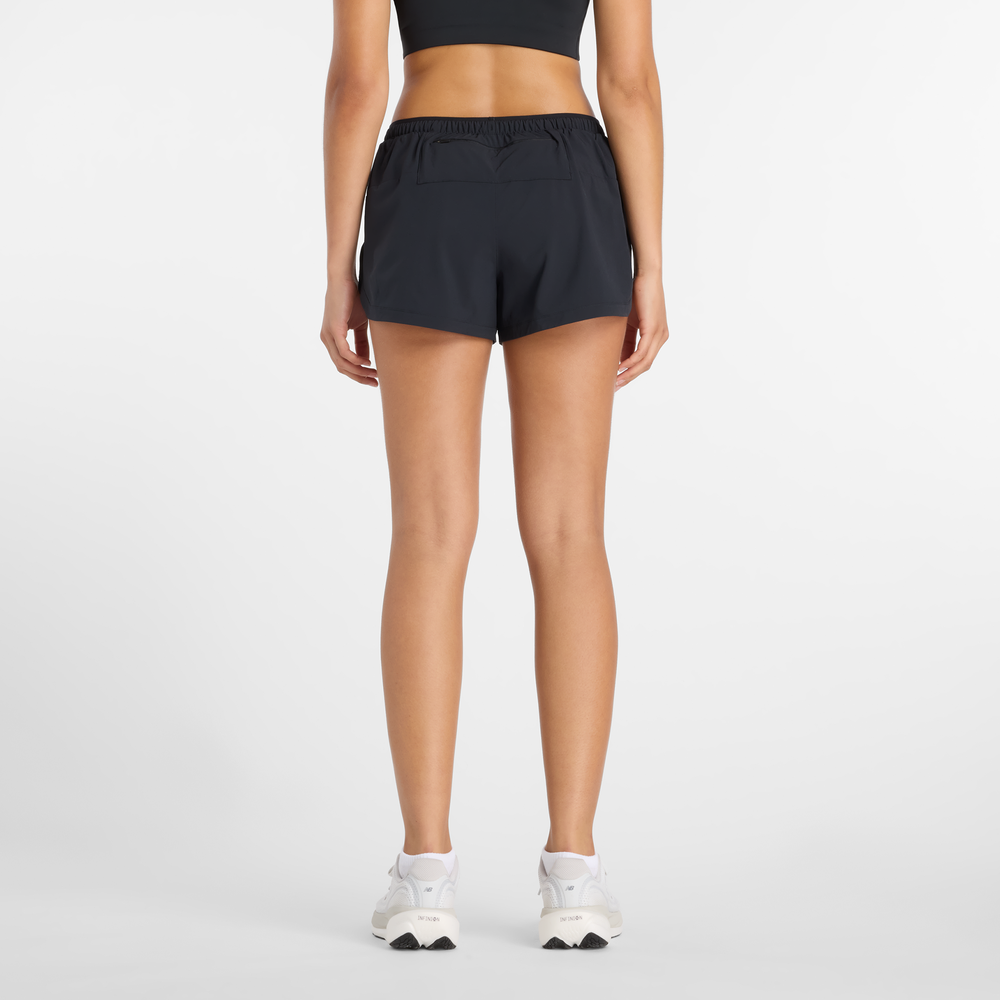 Dámske šortky New Balance WB61J868BK – čierné