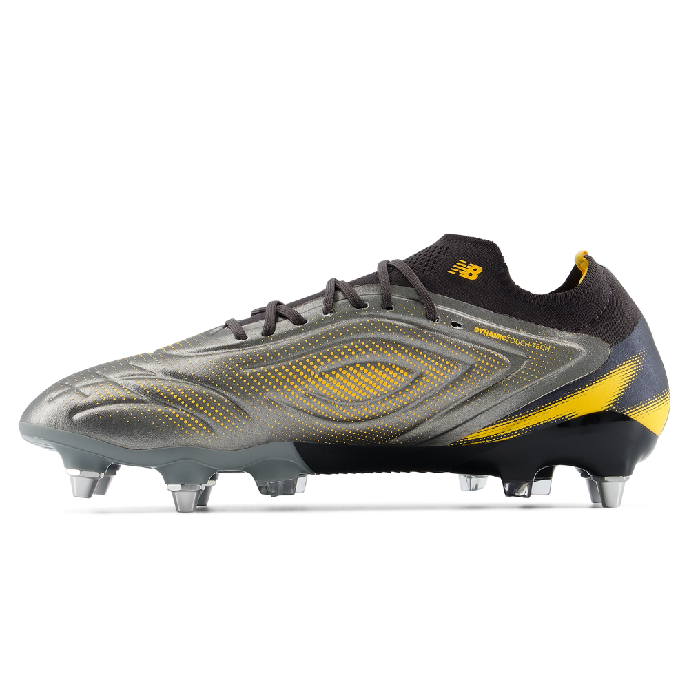 Pánske kopačky New Balance TEKELA ELITE SG V5 UT1SL7DC – striebro