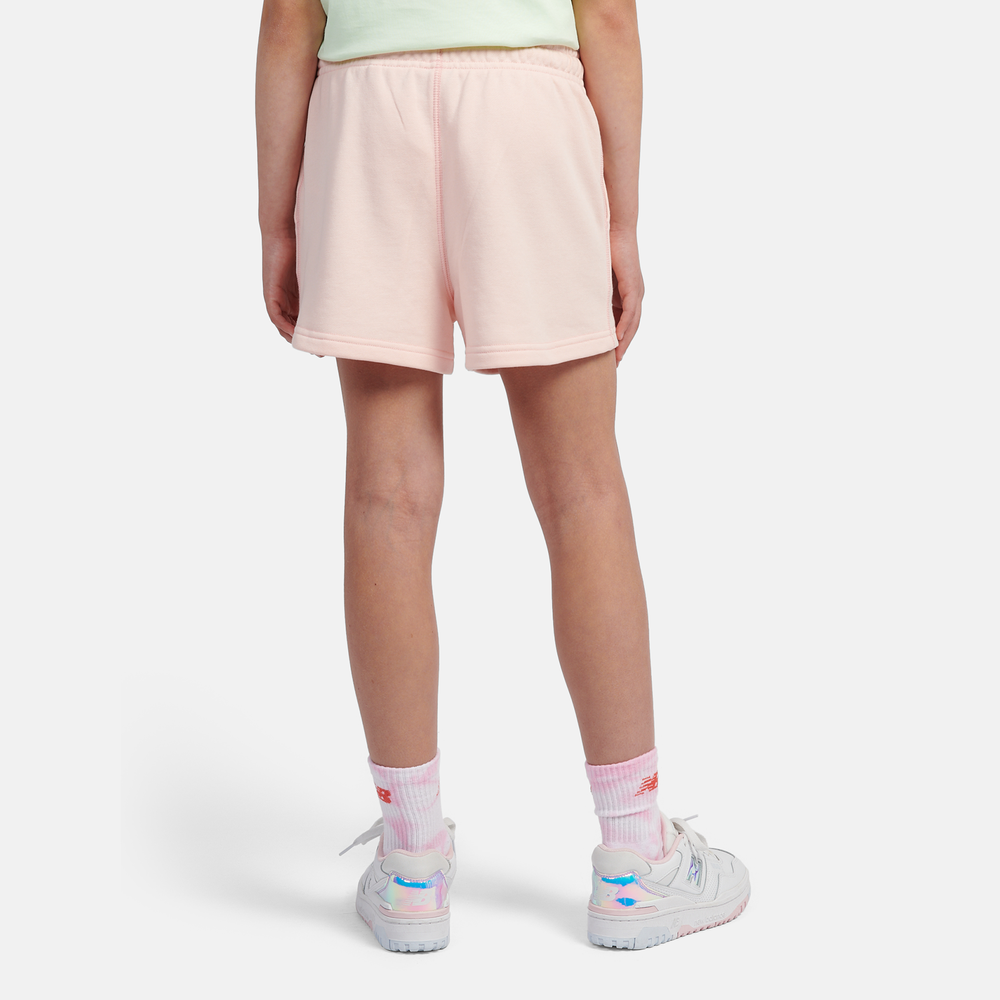 Detské šortky New Balance LAKG0006PIE – ružové,