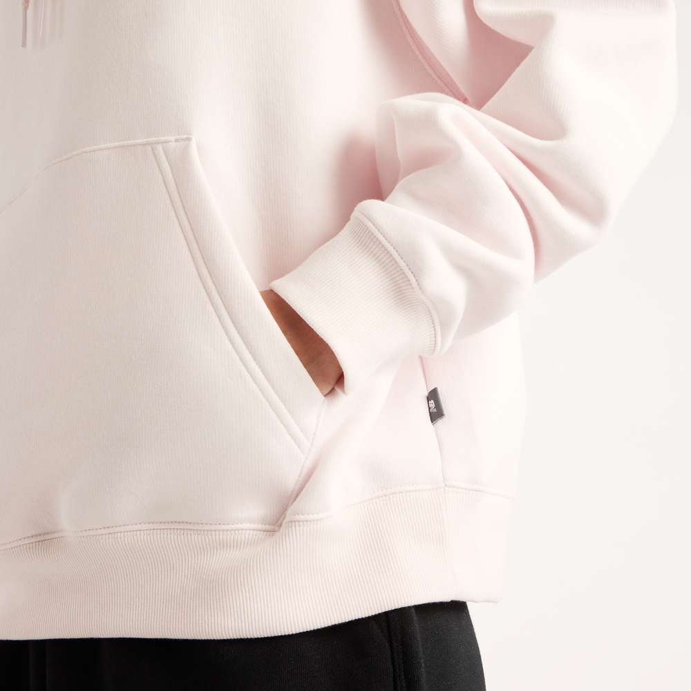 Dámska mikina New Balance Pressed Flowers – ružové