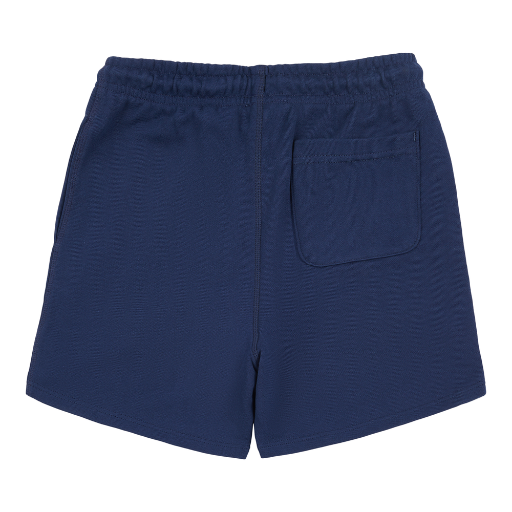 Detské šortky New Balance LAKB0008NNY – tmavomodrá