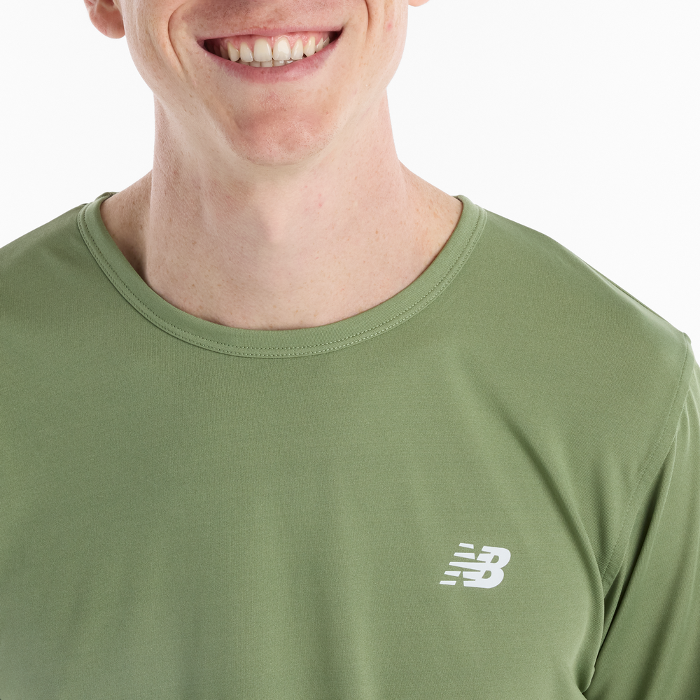 Pánske tričko New Balance MT61O0U4AAR – zelené