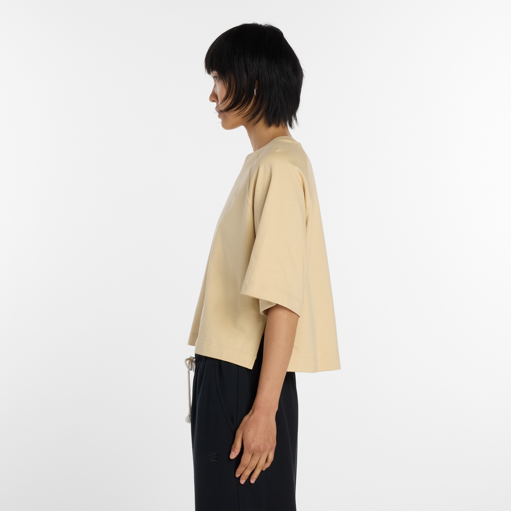 Dámske tričko New Balance WT6147DDABC – žlté