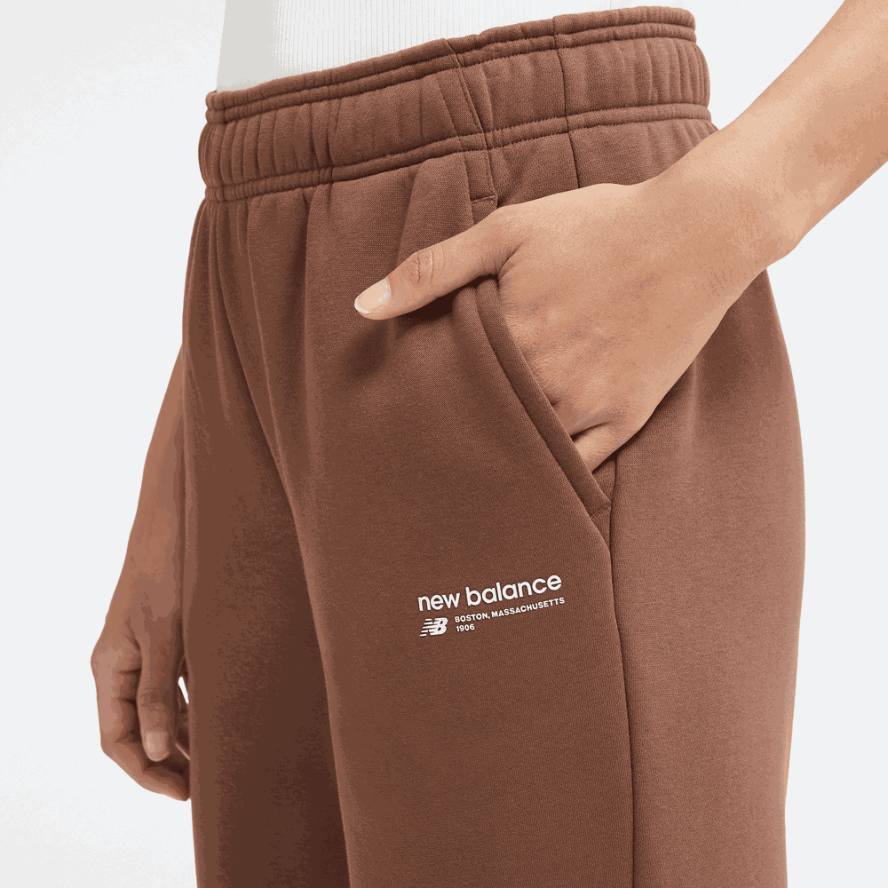 Dámske nohavice New Balance WP33513PNC – hnedá