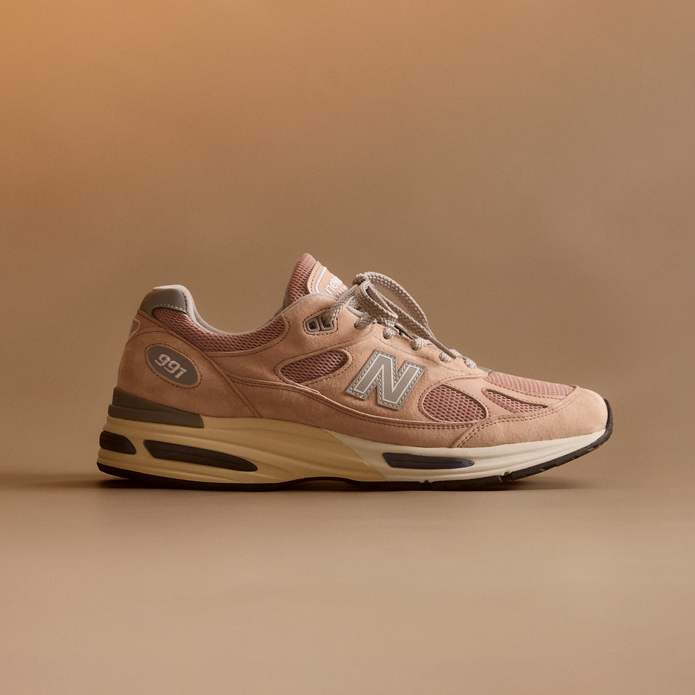 Unisex topánky New Balance U991RB2 – ružové