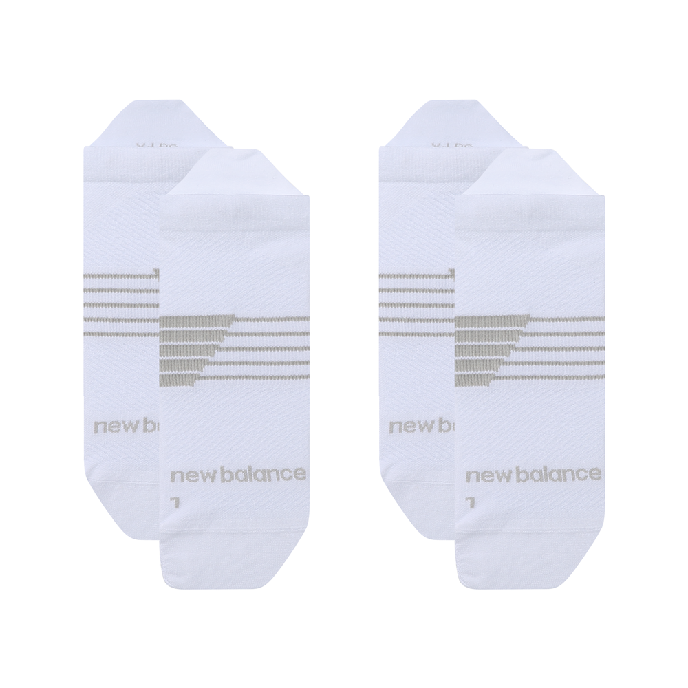 Ponožky New Balance LAS25143WT – biele