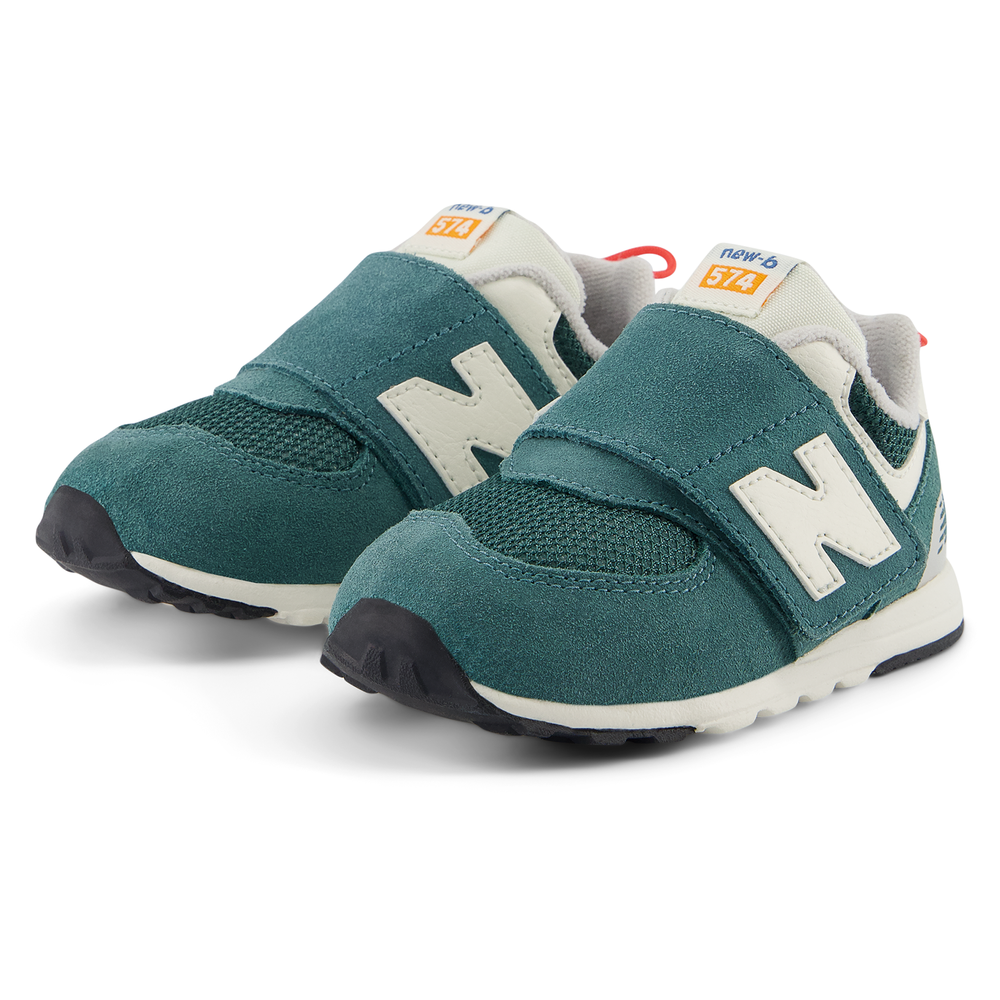 Detské topánky New Balance NW574VPG – zelené