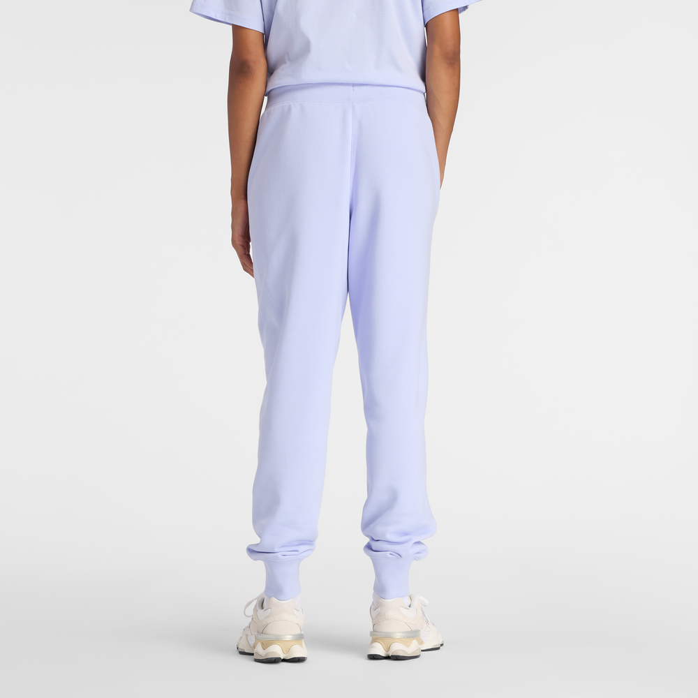 Dámske nohavice New Balance WB61D3EADYK – fialové