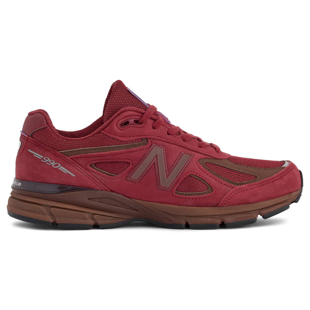Unisex topánky New Balance U990BR4 – bordová