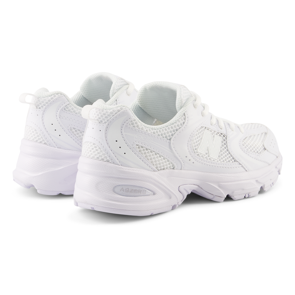 Detské topánky New Balance GR530PA – biele