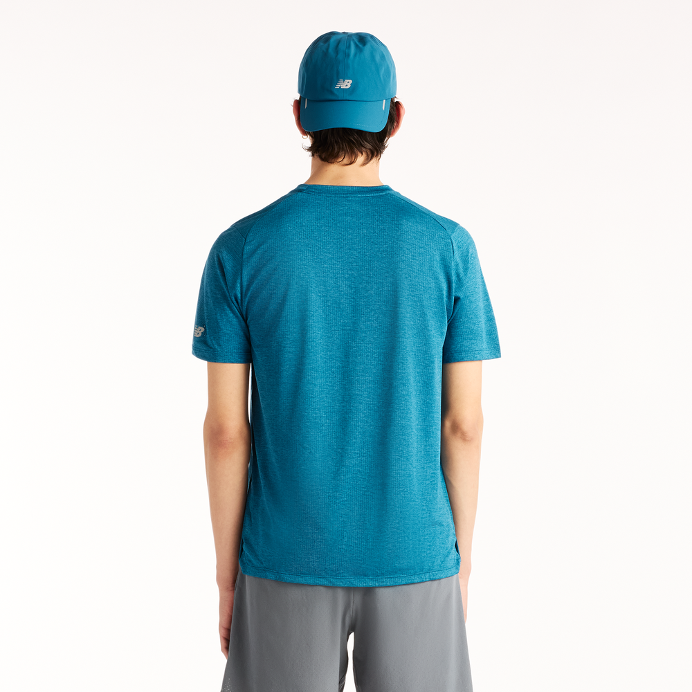 Pánske tričko New Balance RC Essential Graphic – modré