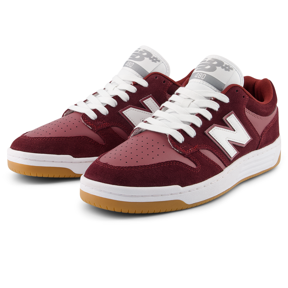 Pánske topánky New Balance Numeric NM480BEE – bordová