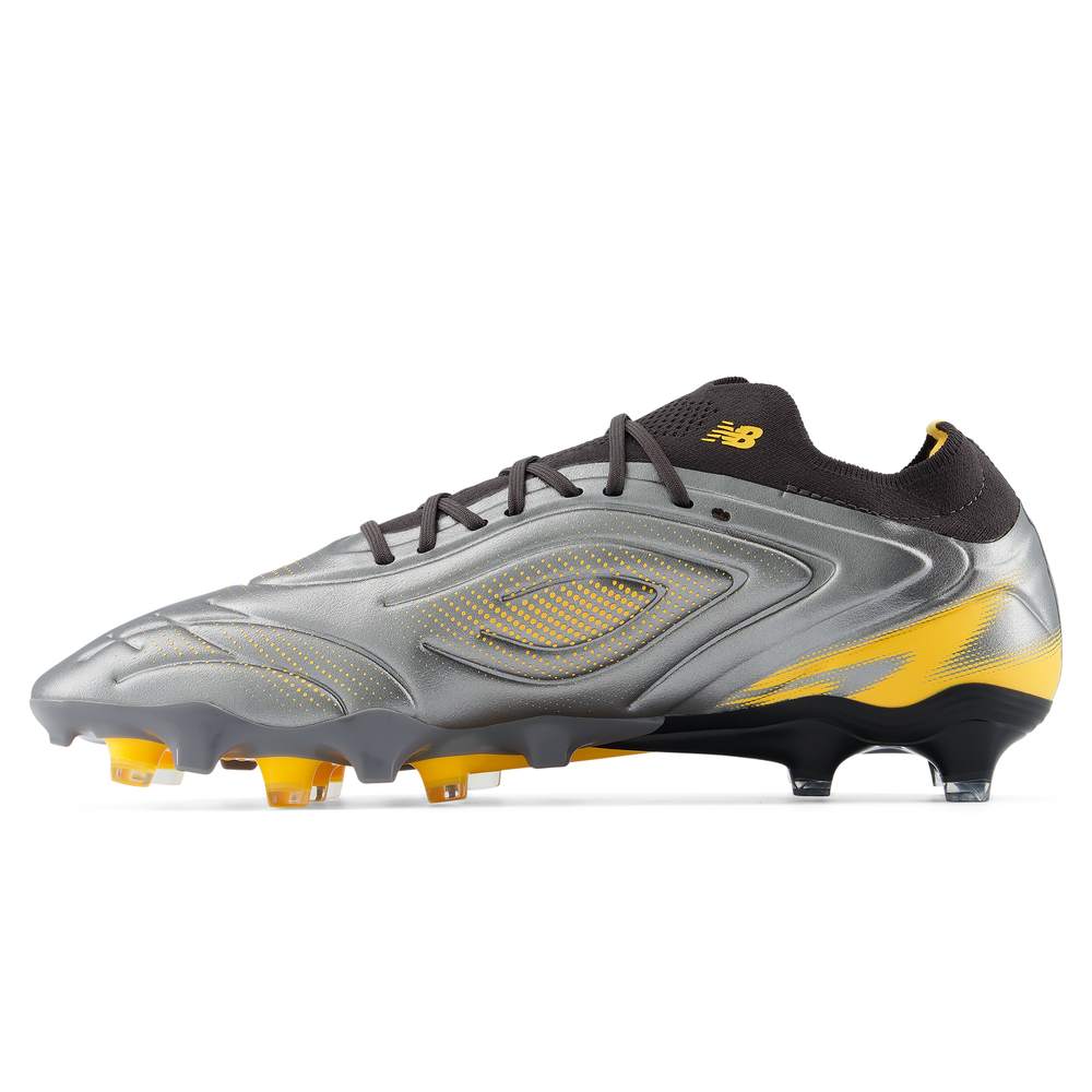 Pánske kopačky New Balance TEKELA PRO FG V5 UT2FL5YS – striebro