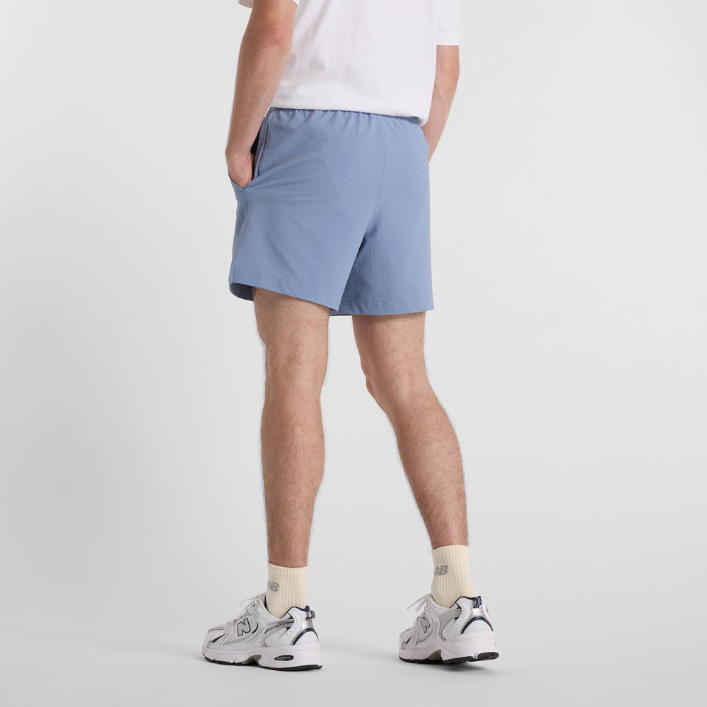 Pánske šortky New Balance MS51402DUS – modré