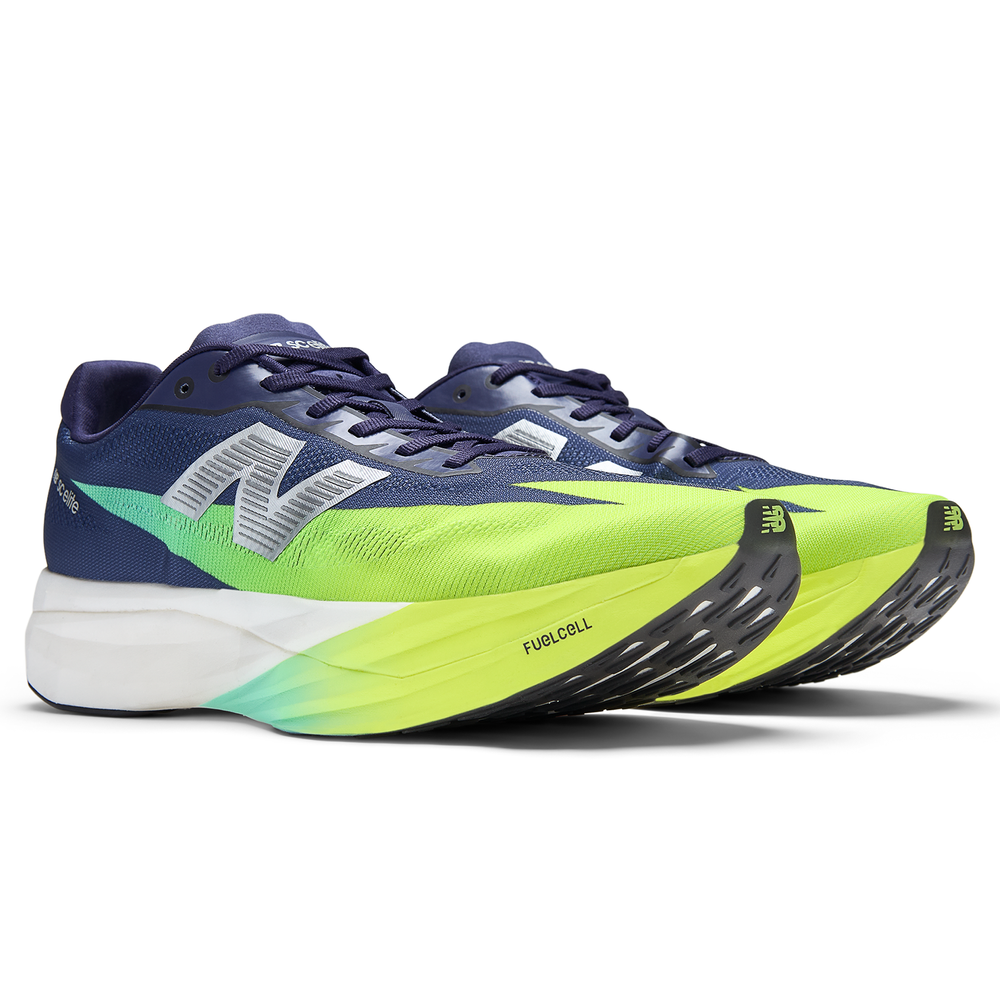 Topánky na behanie New Balance FuelCell SC Elite V5 MRCEL79H – tmavomodrá