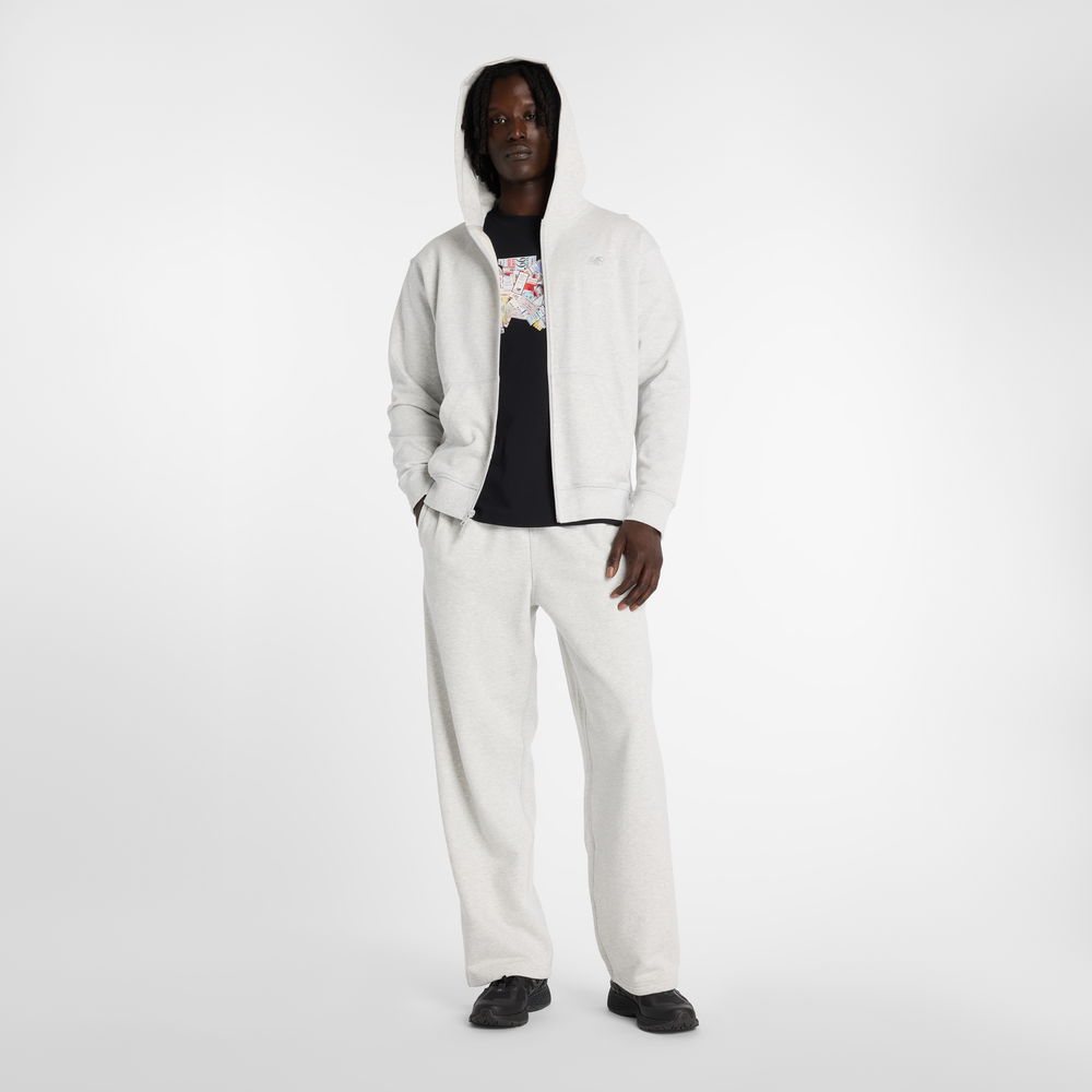 Pánske nohavice New Balance MP53504AHH – sivé