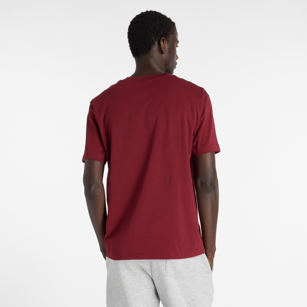 Pánske tričko New Balance MT41533MHB – bordová