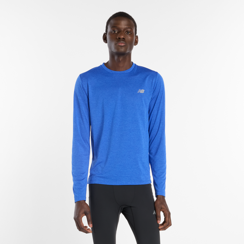 Pánske tričko New Balance MT41256BEA – modré