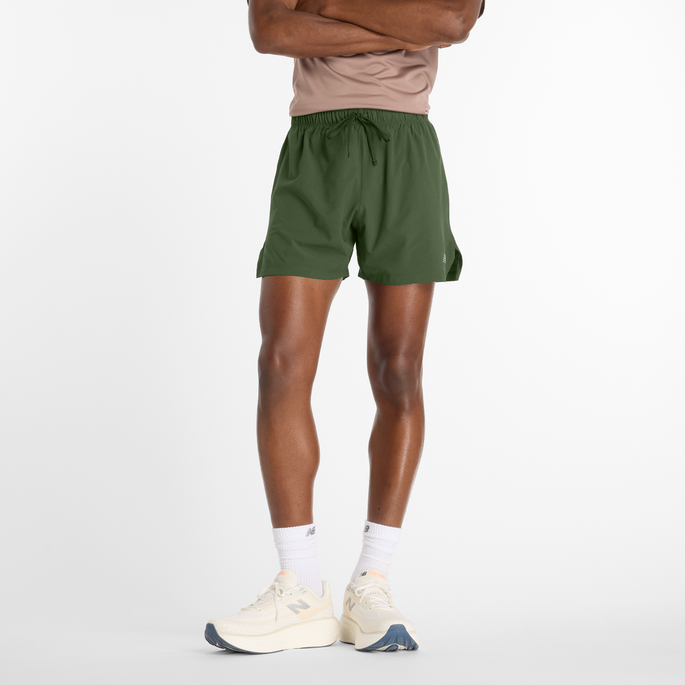 Pánske šortky New Balance MS41286DAE – zelené