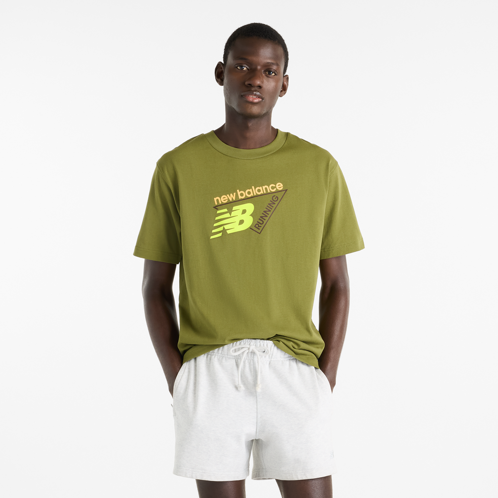 Pánske tričko New Balance MT61N1YVGEE – zelené