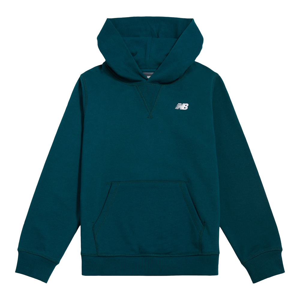 Detská mikina New Balance LAKB0056AAV – zelené