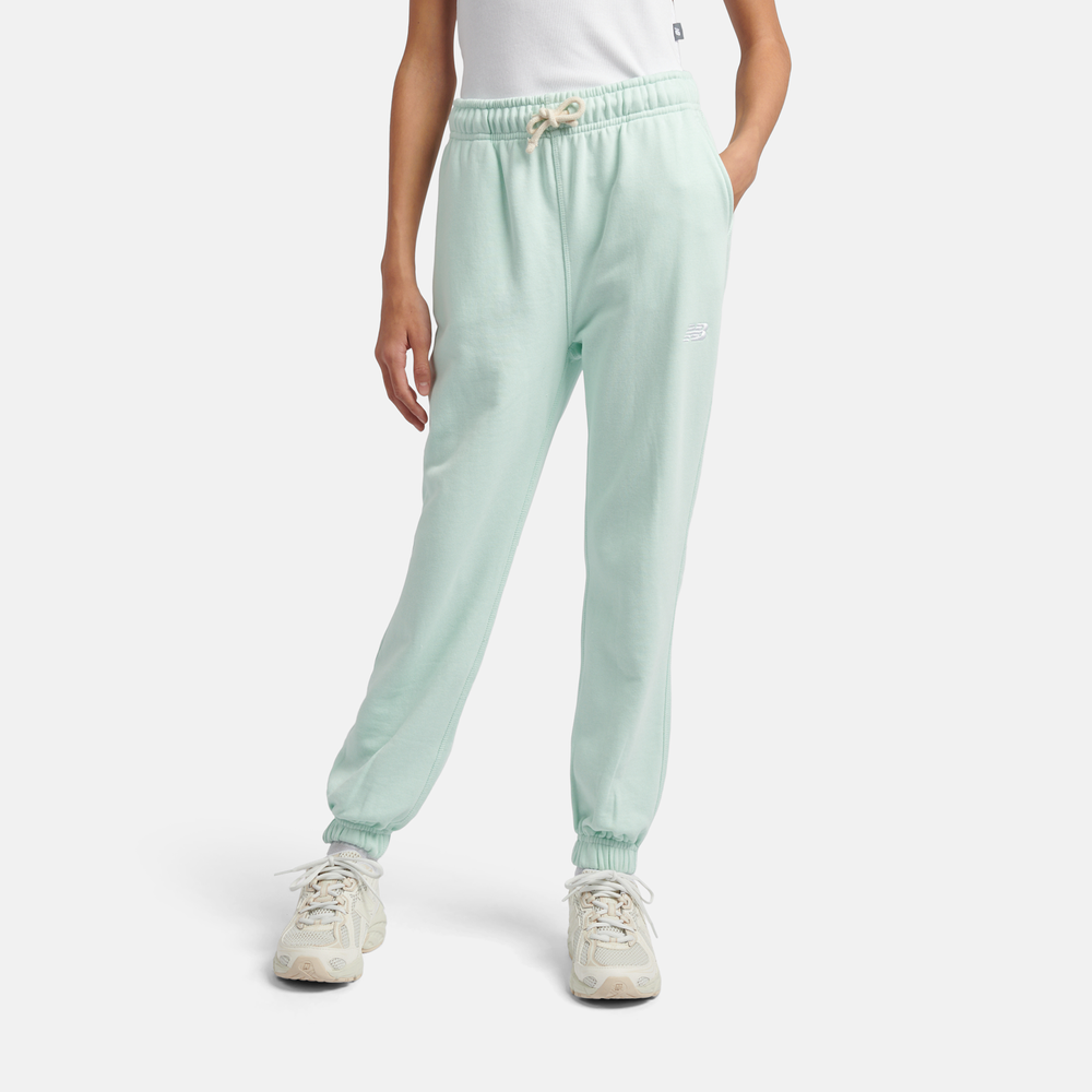 Detské nohavice New Balance LAKG0058COJ – mätové