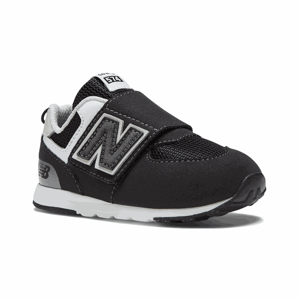 Detské topánky New Balance NW574BK – čierne