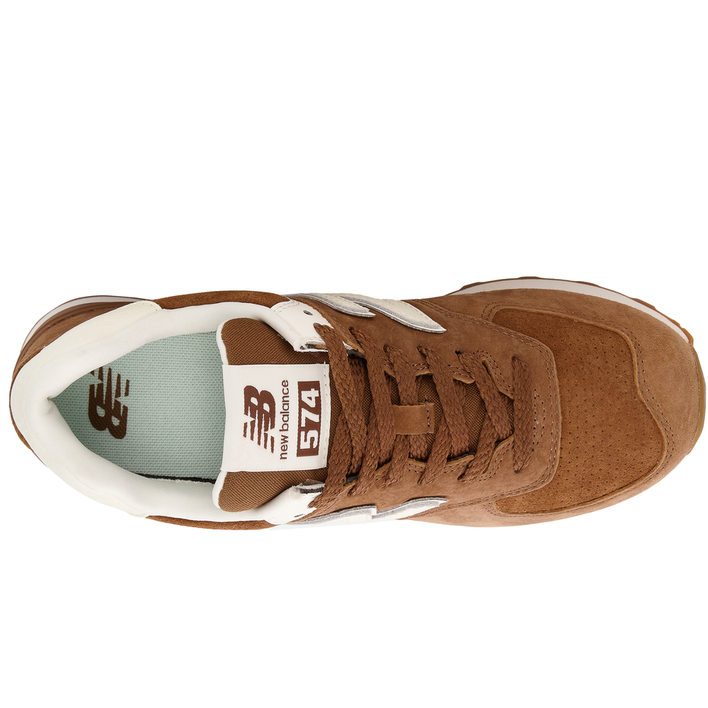 Dámske topánky New Balance WL574NA – hnedá