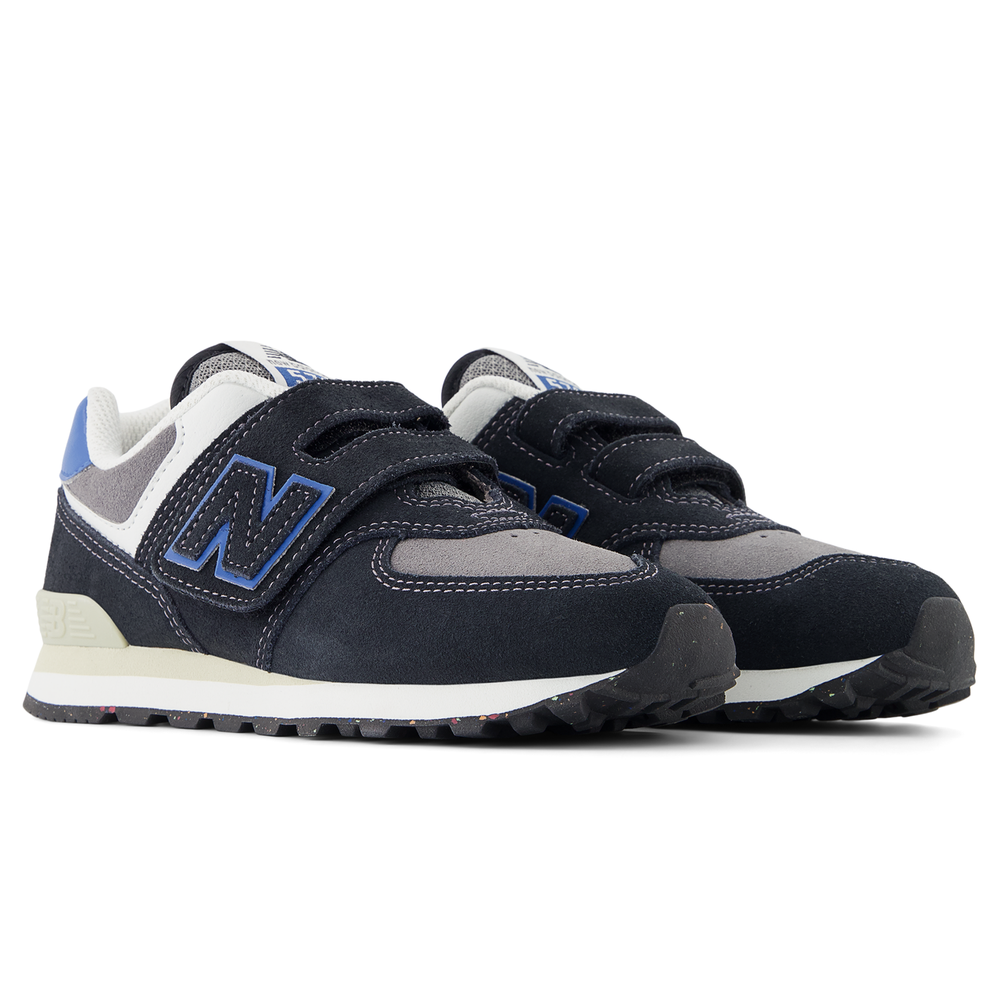 Detské topánky New Balance PV574QRB – čierné