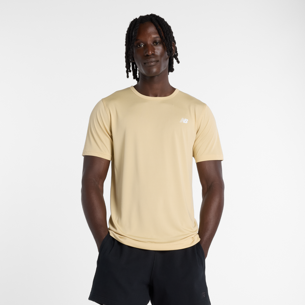 Pánske tričko New Balance MT61O0U4ABC – žlté