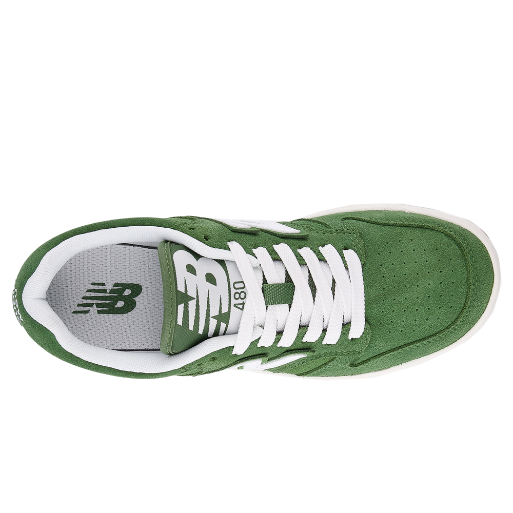 Detské topánky New Balance GSB480SA – zelené