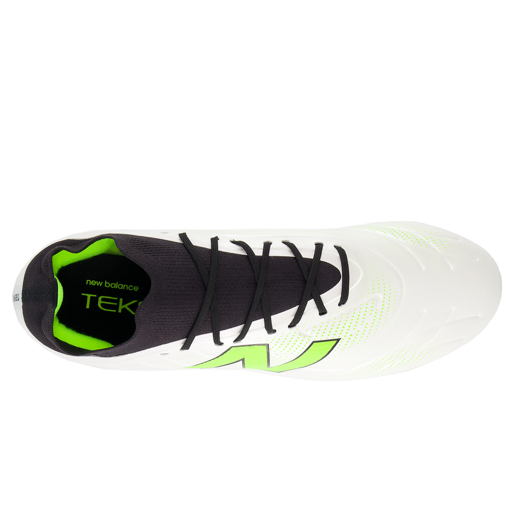Pánske kopačky New Balance TEKELA TEAM FG V5 ST3FSP5 – biele