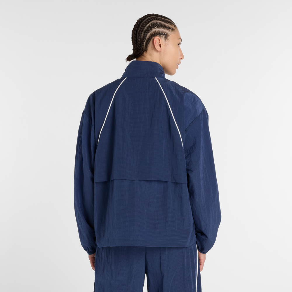 Dámska bunda New Balance WJ6113KSNNY – tmavomodrá