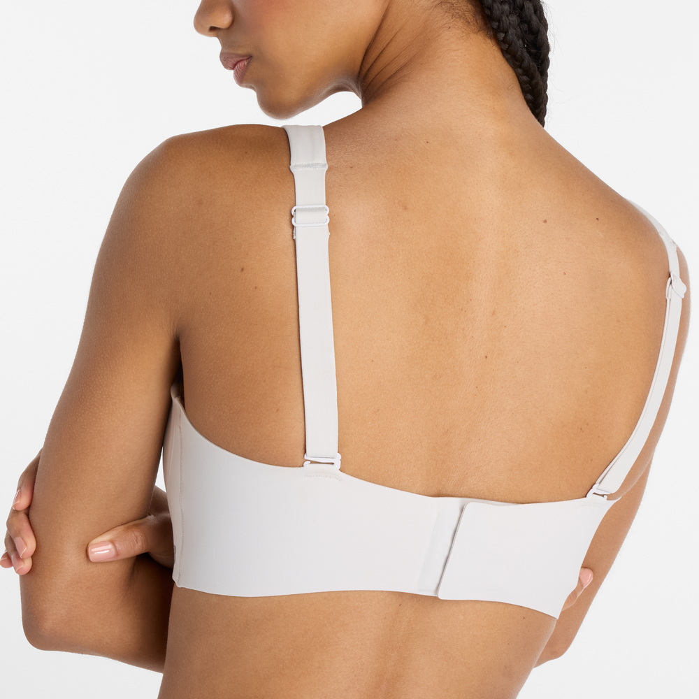 Športová podprsenka New Balance WB51052GYM – biele