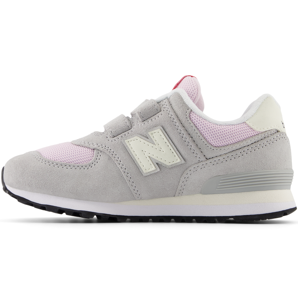 Detské topánky New Balance PV574GNK – sivé