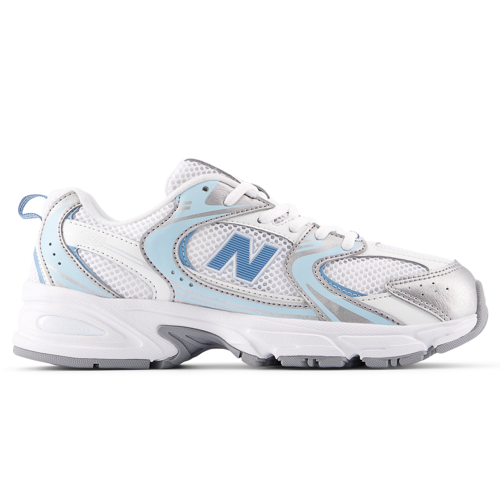 Detské topánky New Balance GR530ED – biele