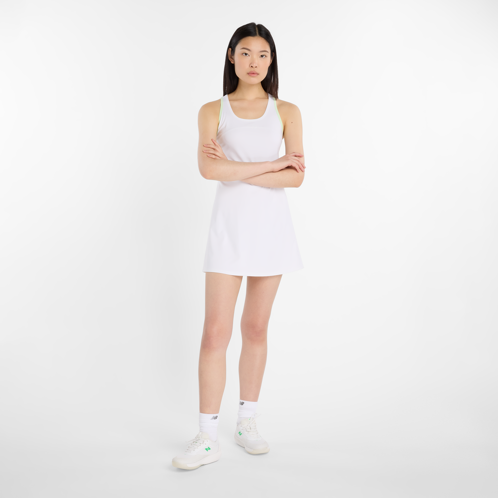 Dámske šaty New Balance WD51401WT – biele