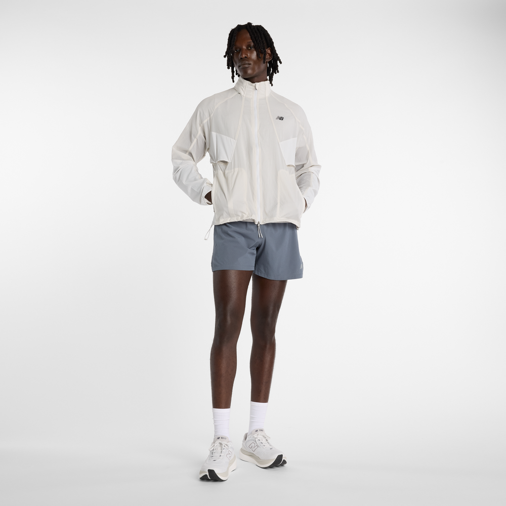 Pánska bunda New Balance MJ61U1I9GYM – sivé